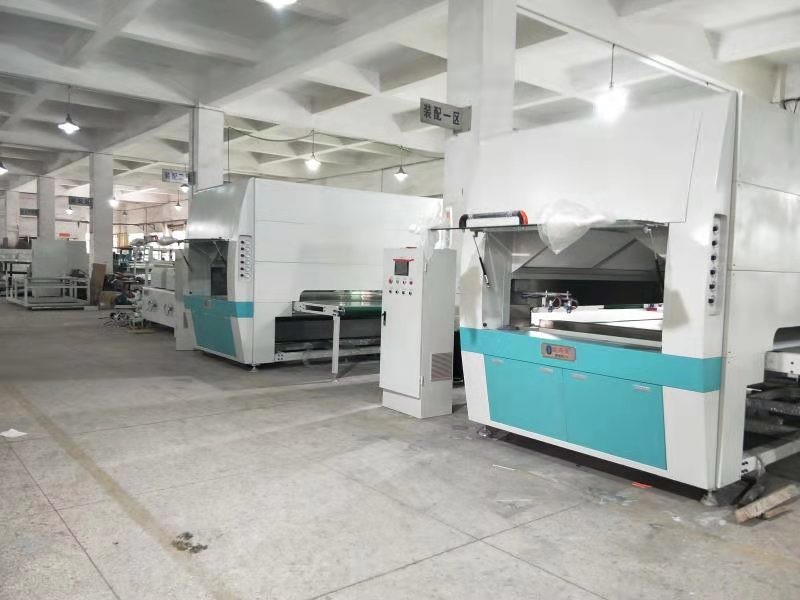 Dongguan Osmanuv Machinery Equipment Co., Ltd línea de producción de fábrica