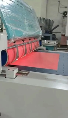 Película/equipo de capa transportador de papel 60KW de la cortina de cuatro pisos