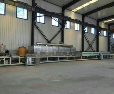 Modo de control PLC Secador de microondas al vacío para 1-10T/h Capacidad en alta demanda