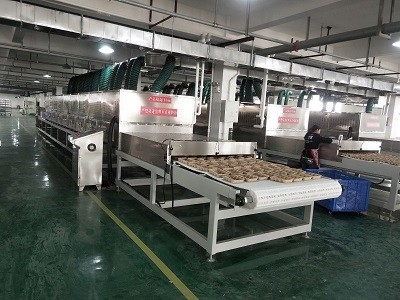 Secador de vacío de microondas de 9 etapas para embalajes industriales a temperatura ambiente de 40 °C