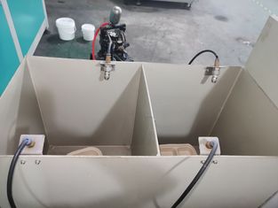 Máquina de recubrimiento por rocío para obtener un resultado de recubrimiento consistente y repetible