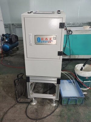 Máquina de recubrimiento por rociado para contenedores de pasta de alimentos