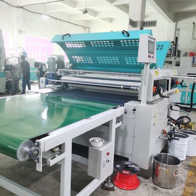 Máquina de recubrimiento de dos rodillos de alta velocidad para puertas de vidrio acrílico de madera