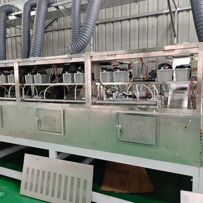 Máquina de secado de microondas innovadora de alto rendimiento que ahorra tiempo para moldear celulosa