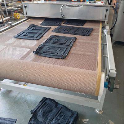 Máquina de secado de microondas de alta temperatura rápida y de ahorro de energía