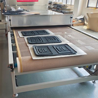 Máquina de secado de microondas de alta temperatura rápida y de ahorro de energía