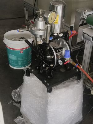Máquina de revestimiento de envases de alimentos con chasis giratorio Certificación CE