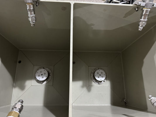 Máquina de recubrimiento de celulosa versátil y duradera Salón de pulverización Dimensiones 400 * 400 * 500 mm Consumo de energía 0,95KW