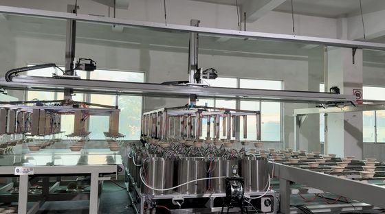 Equipo de recubrimiento de espín de alta barrera impermeable al aceite para envases alimentarios