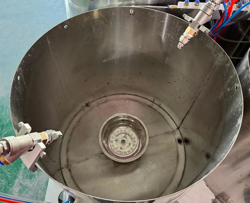 Máquina de recubrimiento de espín de línea de recubrimiento automática completa de 24 estaciones para productos moldeados en celulosa