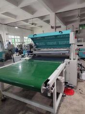 Máquina de recubrimiento de superficie de vidrio y láminas metálicas de doble rodillo