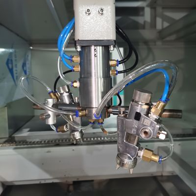 Línea de recubrimiento de pulverización por ultrasonidos de precisión con control de pulverización y temperatura y humedad de varias estaciones