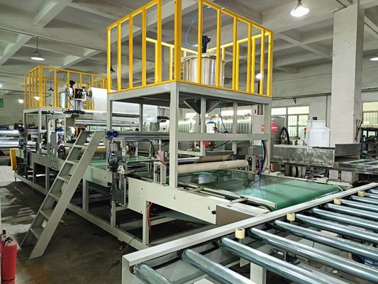 Máquina versátil de recubrimiento con cuchilla dosificadora para paneles compuestos - XPS, yeso, tablero de cemento