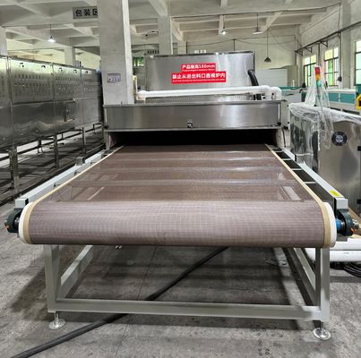 Línea de Secado y Esterilización por Microondas de Alta Precisión para Alimentos | Diseñada a Medida para Calidad y Eficiencia