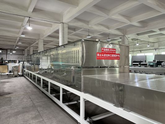 High-Efficiency Microwave Drying Machine for Bamboo Paper and Bagasse Pulp  with Customizable Features