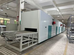Máquina automática de secado de gas natural para moldeado de pasta de papel de bambú industrial OSM-LRHG-1320T