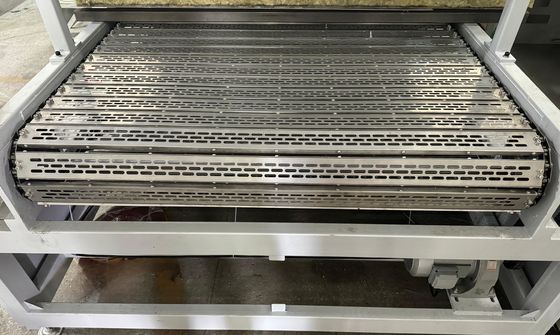 Horno de secado de gas natural de doble capa para paneles decorativos. Solución de secado industrial de alta eficiencia y bajo costo.