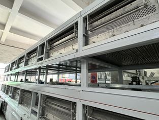 Máquina de secado por circulación de aire caliente a gas de doble capa para transportador 1320, 144 Kw