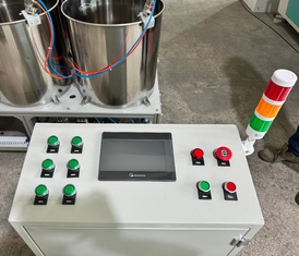 Capa de tazón embalaje de alimentos bandeja de recubrimiento para el agua a prueba de aceite caliente seis estaciones máquina de recubrimiento de giro para bambú de papel de caña de azúcar