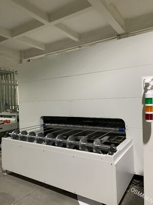 Máquina de recubrimiento por pulverización interna de precisión de 360° para moldeo de pulpa, contenedores industriales y componentes de muebles, espesor de recubrimiento personalizable de 5 a 50 micrones