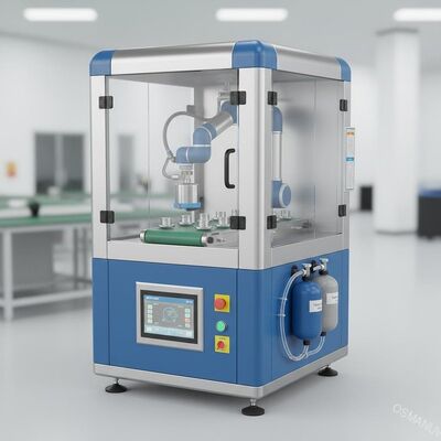 Máquina de recubrimiento por pulverización automática y compacta que proporciona un rendimiento de recubrimiento constante en producciones de pequeña y mediana escala