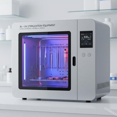 Equipo de esterilización IR + UV con desinfección rápida para dispositivos médicos