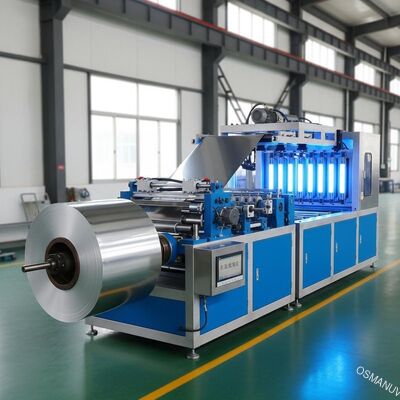 Línea de recubrimiento de bobinas de metal con recubrimiento UV de alta precisión con ancho personalizable para aplicaciones industriales