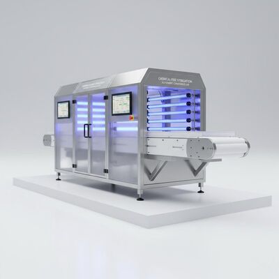 Esterilizador UV personalizable con línea germicida automática transportada para esterilización sin químicos