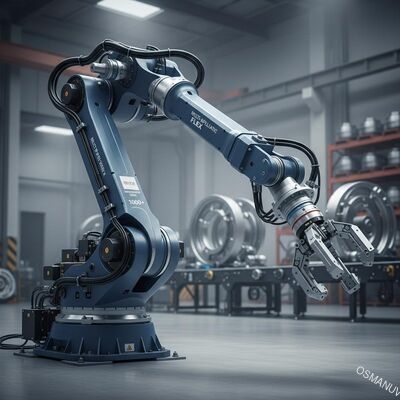 Manipulador de robots industriales de 6 ejes de trabajo pesado con alta capacidad de carga útil alcance personalizable y flexibilidad de múltiples aplicaciones