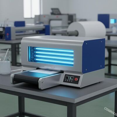 7.5KW llevó los sistemas de curado ultravioleta para la capa de impresión, ultravioleta y máquina del curado