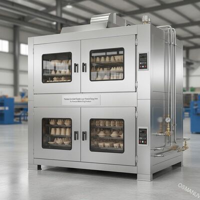 Horno de secado a gas natural de doble capa controlado con precisión para productos de celulosa moldeada de primera calidad
