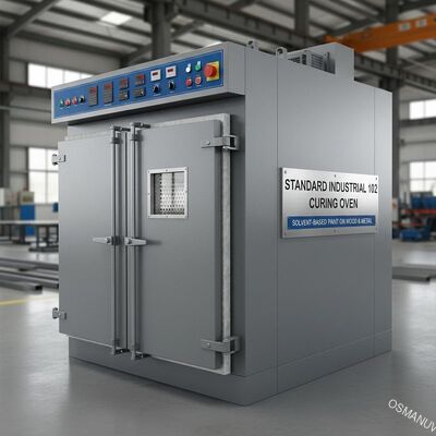 Horno de curado industrial estándar 102 para pintura a base de solvente en madera y metal