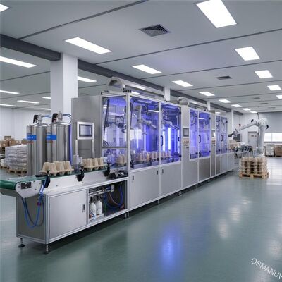 Línea automática de recubrimiento por rociado de alta eficiencia para bandejas de vino y envases cosméticos (superficie externa)