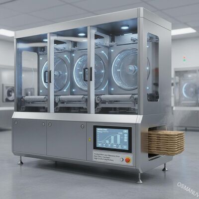 Secador de microondas multizona de precisión con retroalimentación de humedad en tiempo real para moldeo de pulpa de alta calidad