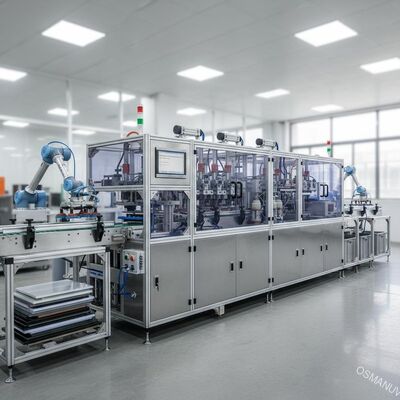 Línea universal automatizada de recubrimiento de cuchillas para acabado de superficies de múltiples sustratos