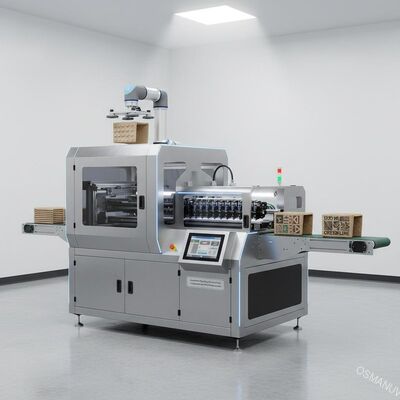 Impresora Automática de Una Pasada para Moldeo de Pulpa - Solución Integrada de Carga e Impresión
