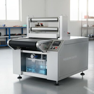 Máquina de recubrimiento de rodillos de precisión para recubrimiento de superficies de alto brillo y uniforme
