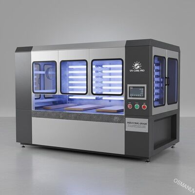 Máquina de curado UV de grado industrial para secado rápido de superficies y curado de revestimientos de madera a base de disolventes