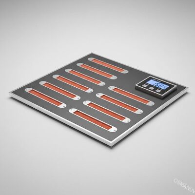 Material del tablero de Infrared Drying Systems A3 del regulador de temperatura de BKC