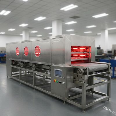 Secadora infrarroja de acero inoxidable 1320m m del sistema de transmisión