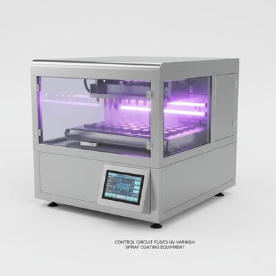 El circuito de control funde la máquina ULTRAVIOLETA del barniz/rocía el equipo de la capa