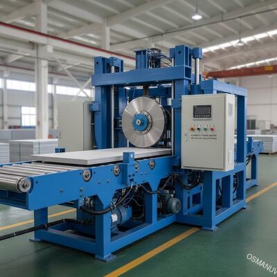 Torno automático para el tablero 380v 180deg del silicato del calcio