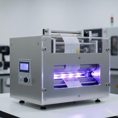 Superficie auta-adhesivo de la etiqueta que imprime la tinta ULTRAVIOLETA o barnizar la irradiación ligera violeta ULTRAVIOLETA que cura la máquina
