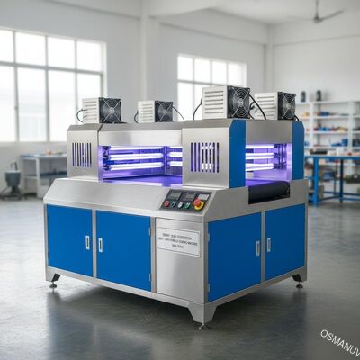 Máquina de curado ULTRAVIOLETA 380V 50HZ del transportador de la luz de la disipación de calor ISO9001