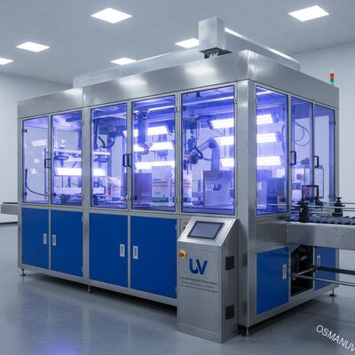 Sistema de recubrimiento UV de grado industrial. Calidad y eficiencia sin concesiones para muebles, carbonato de calcio y superficies metálicas.