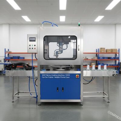 Máquina de recubrimiento por rociado de MDF 10KW para marco de automóvil / funda de teléfono móvil