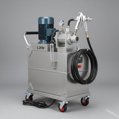 Máquina de capa hidráulica de espray de la elevación del elevador 2.2KW