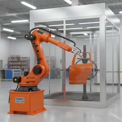 Sistema robótico automático ISO9001 anaranjado 380V 50HZ de la pintura a pistola