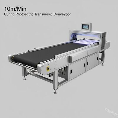 anchura de 10m/Min 1320m m que cura el transportador transversal fotoeléctrico