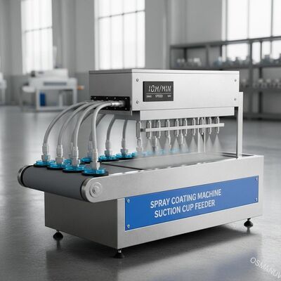 Alimentador 10M/Min de la máquina/de la ventosa de capa de espray